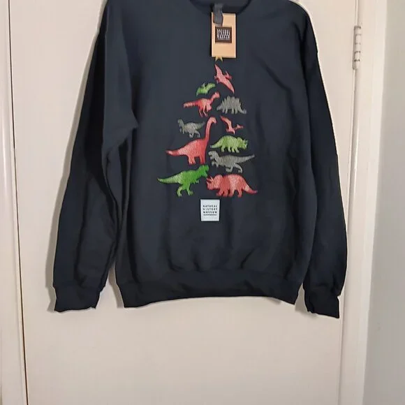 NWT Gildan crewneck sweatshirt black medium - Picture 2 of 7